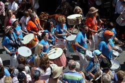 Mazey day procession