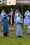 the Horner makes symbolic calls to the four corners of Cornwall